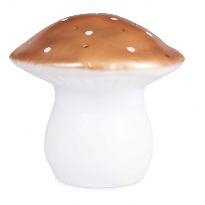 Knox & Floyd Heico Lamp  Large Mushroom Copper