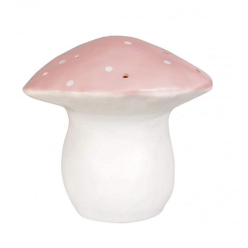 Knox & Floyd Heico Lamp  Large Mushroom Pink