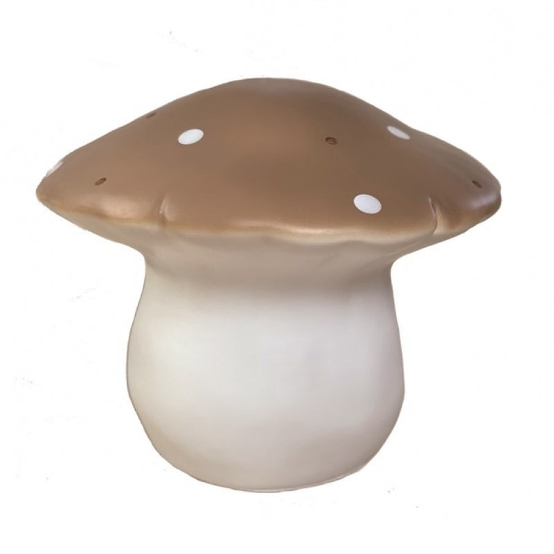 Knox & Floyd Heico Lamp  Medium Mushroom Chocolate
