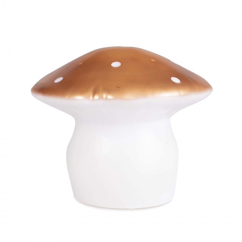 Knox & Floyd Heico Lamp  Medium Mushroom Copper