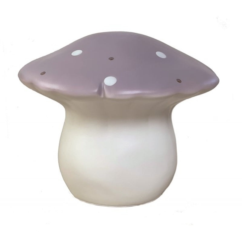 Knox & Floyd Heico Lamp  Medium Mushroom Lavander