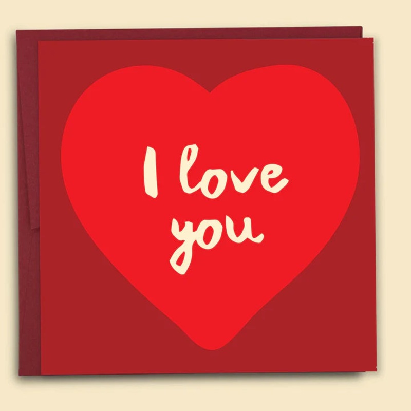 Papernest Big Heart I Love You Card