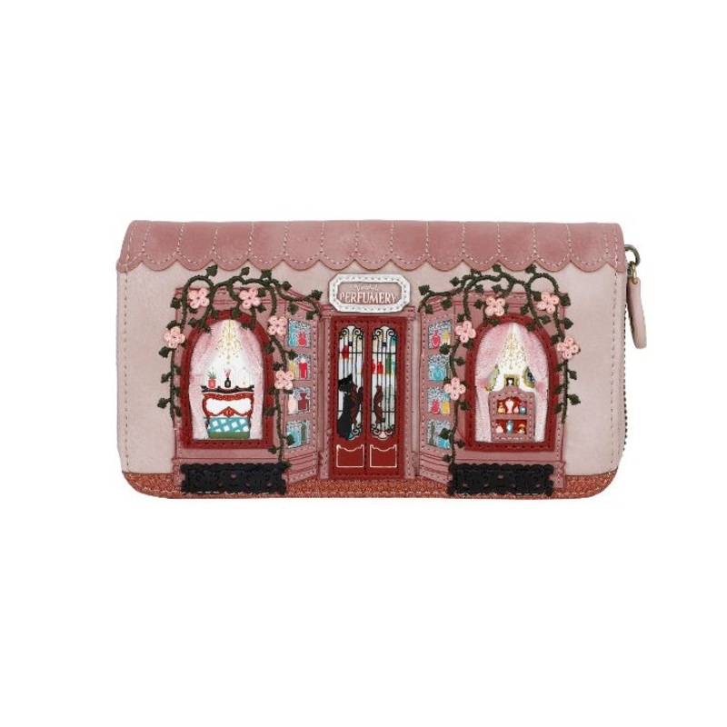 Purfumery Blush Edition Large Ziparound Wallet