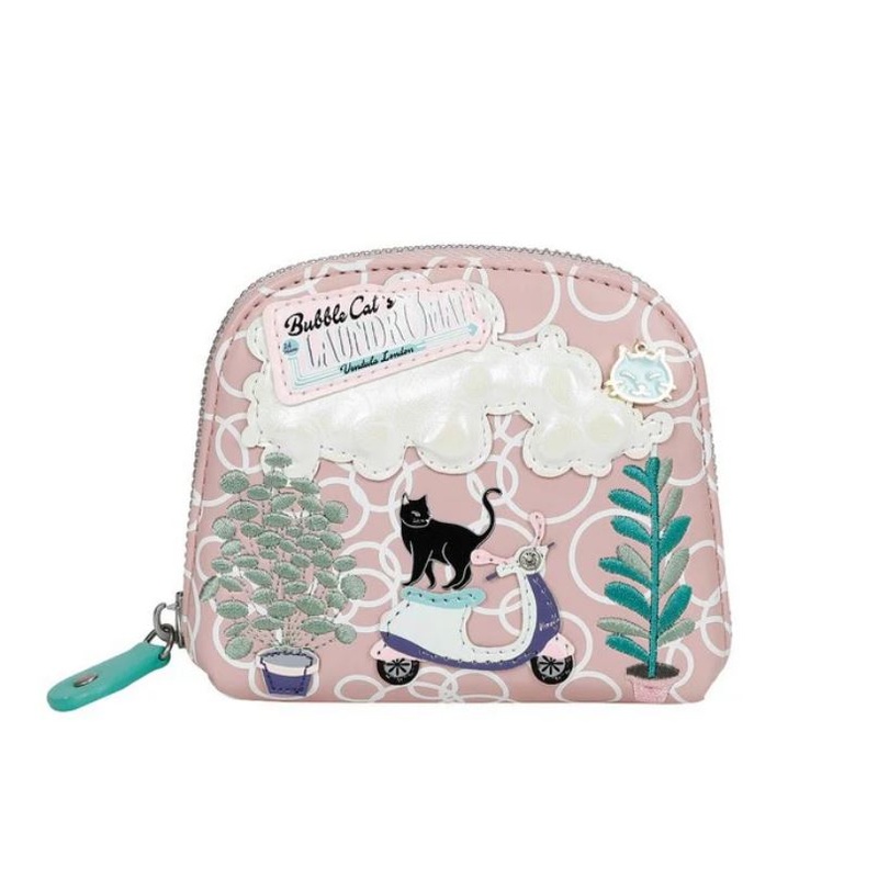 Vendula London Bubble Cats Folding Shopper and Purse