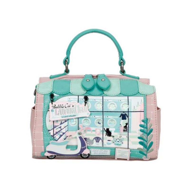 Vendula London Bubble Cats Hollis Bag