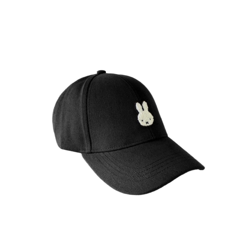 Engelite Miffy Canvas Cap Black (L) 58cm