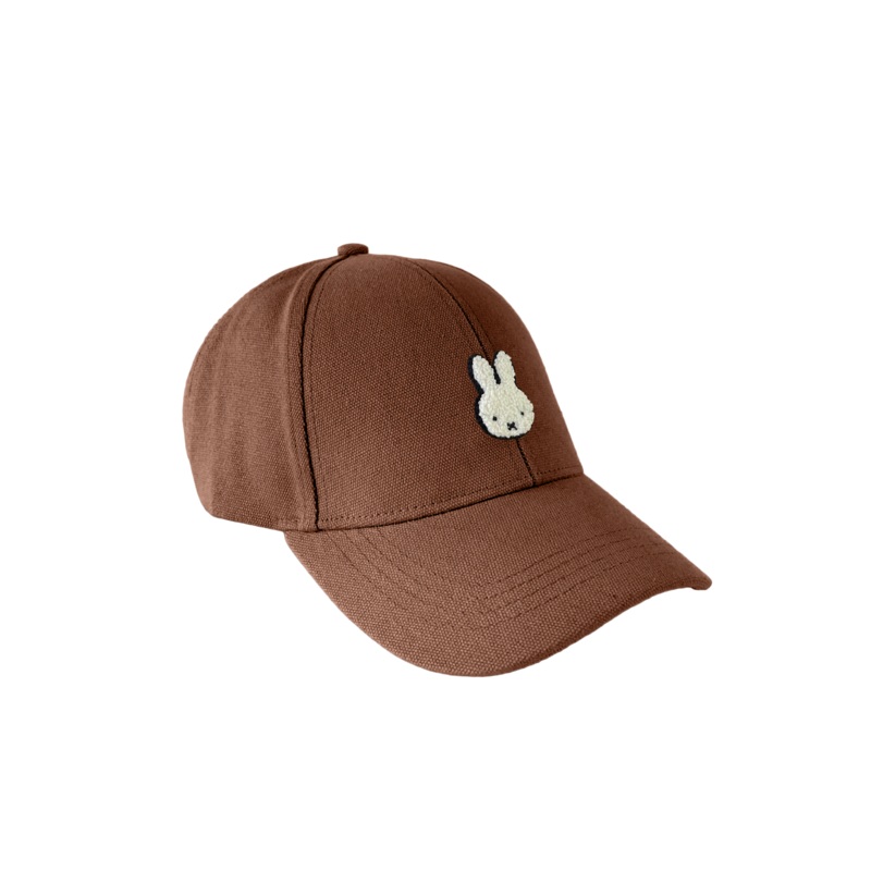Engelite Miffy Canvas Cap Brown (M) 56cm