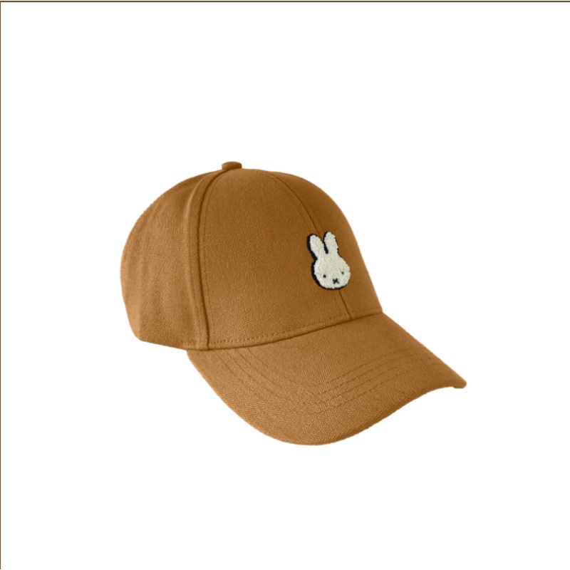Engelite Miffy Canvas Cap Cinnamon (M) 56cm