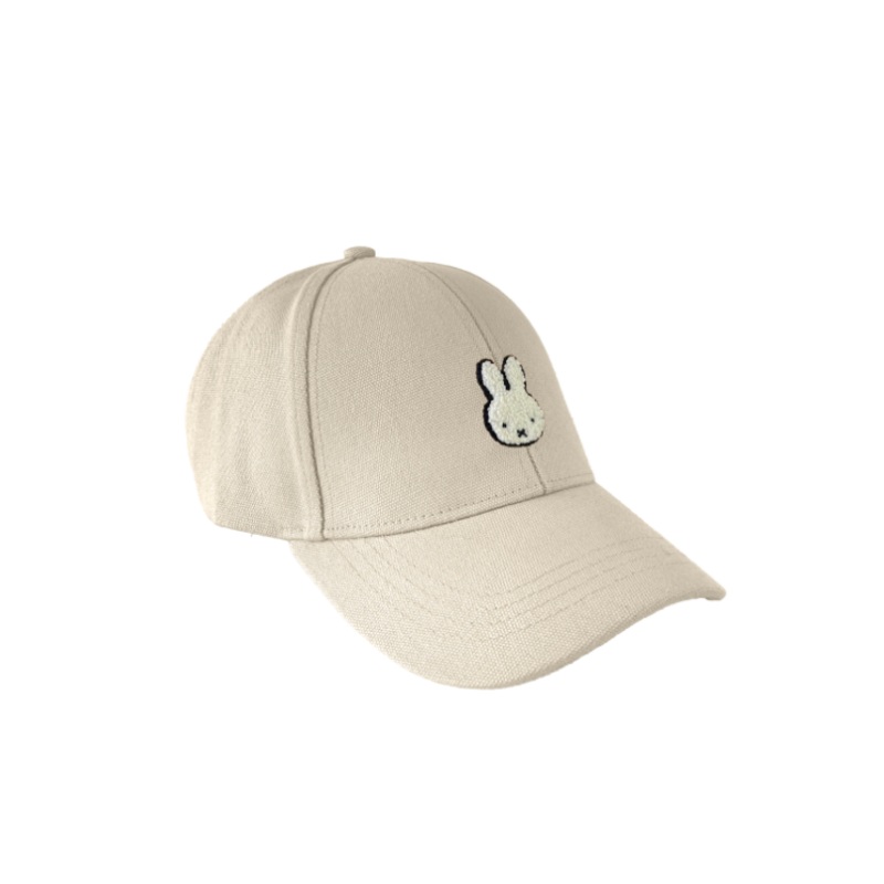 Engelite Miffy Canvas Cap Offwhite (L) 58cm