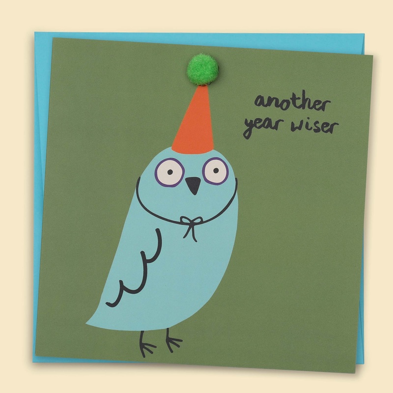 Papernest Another Year Wiser Card