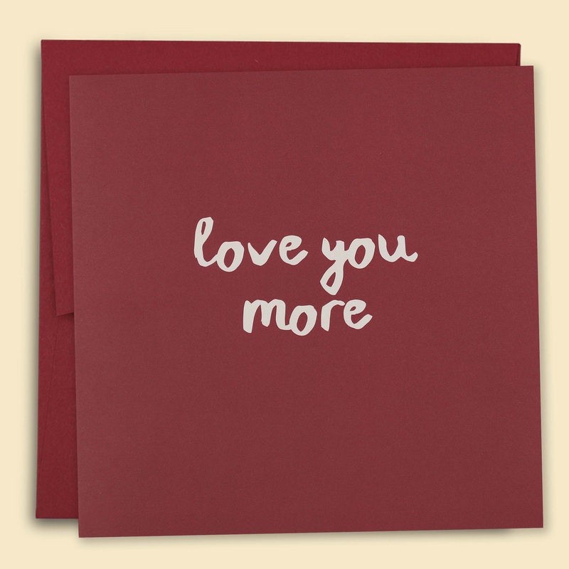 Papernest Love You More Card