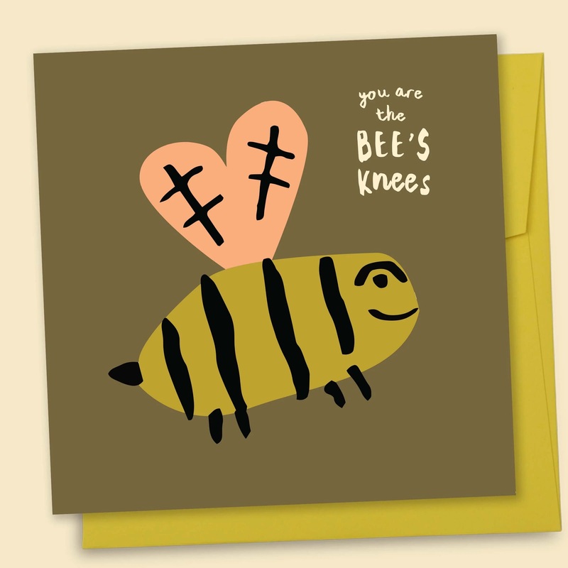 Papernest You Are The Bee's Knees Card