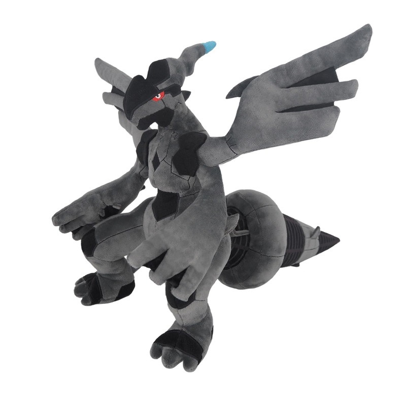 Sanei Boeki Pokemon All Star Collection Zekrom Plush Doll Japan Official