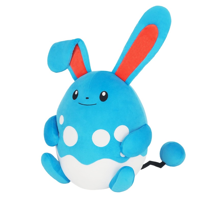Sanei Boeki Pokemon Azumarill Potehagu Cushion Japan Official Plush Pillow