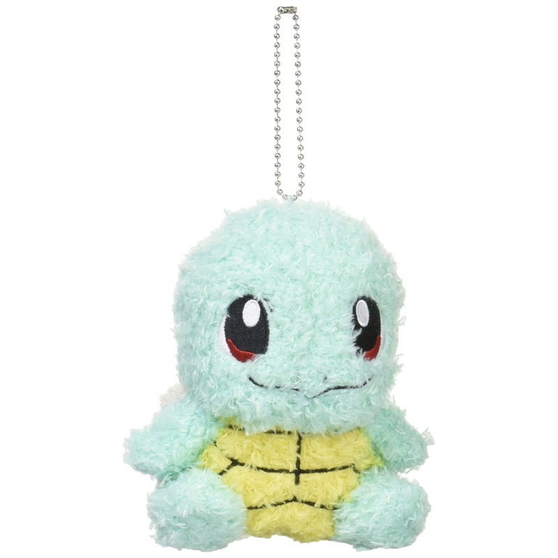 SEKIGUCHI Pokemon Fluffy Mascot Plush Doll Squirtle