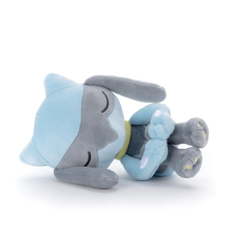 Takaratomy Arts Pokemon Riolu Sleeping Friend Plush Toy 25cm Wide