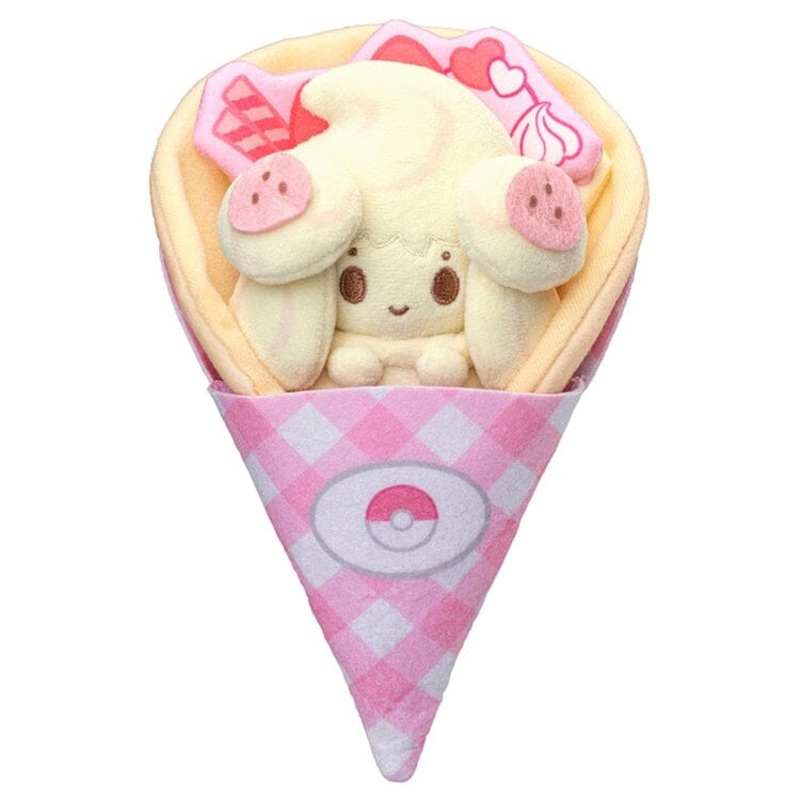 Alcremie Kurukuru Crpe Plush Pokpeace (Pokmon Peaceful Place)