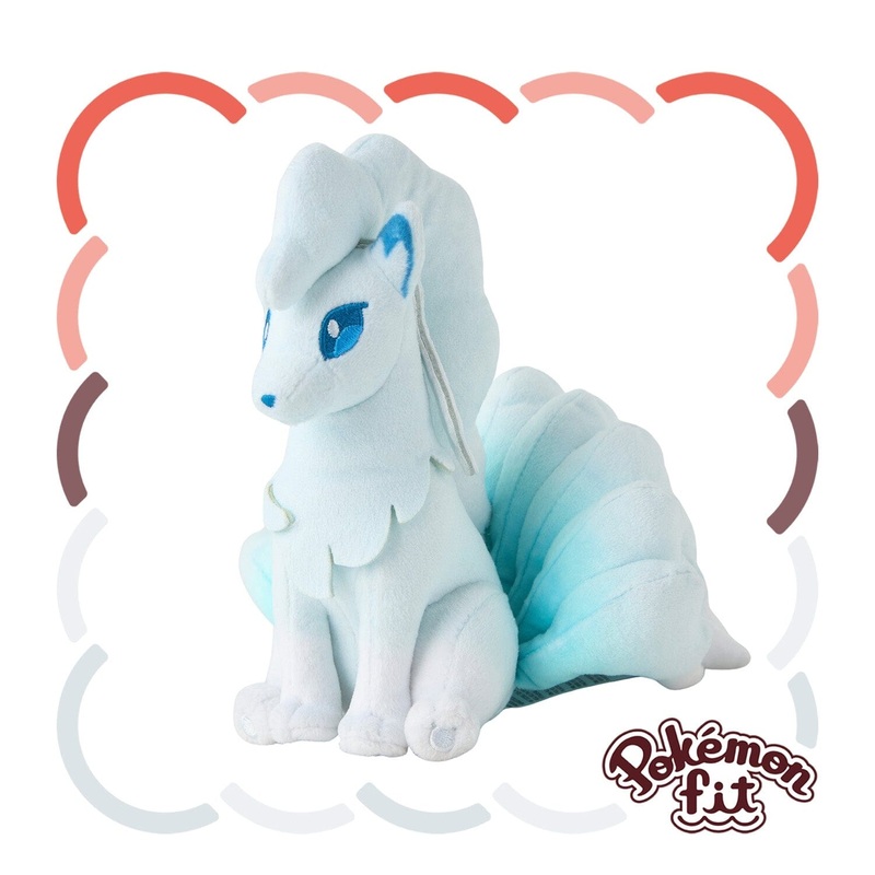 Alolan Ninetales Plush Pokmon fit