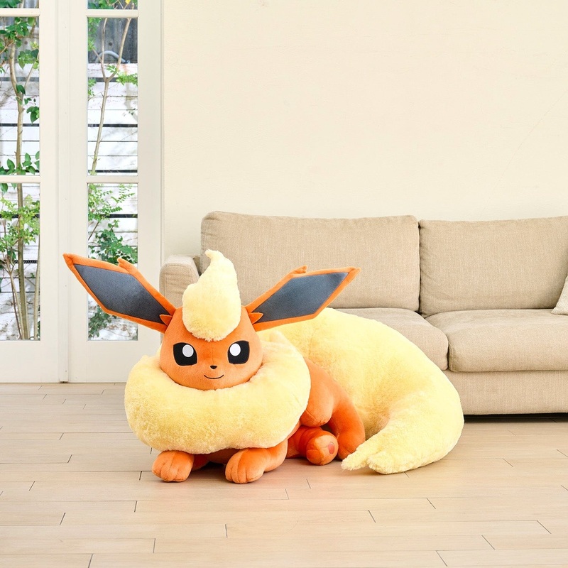 Flareon Life-size Nesoberi Plush