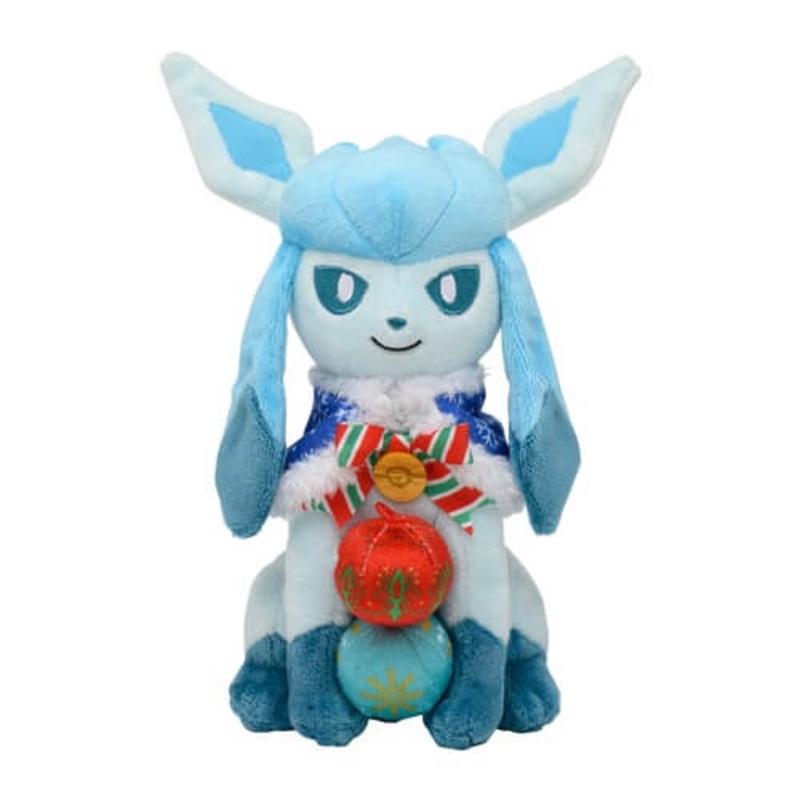 Pokemon Center Original Plush Glaceon Pokemon Christmas In The Sea