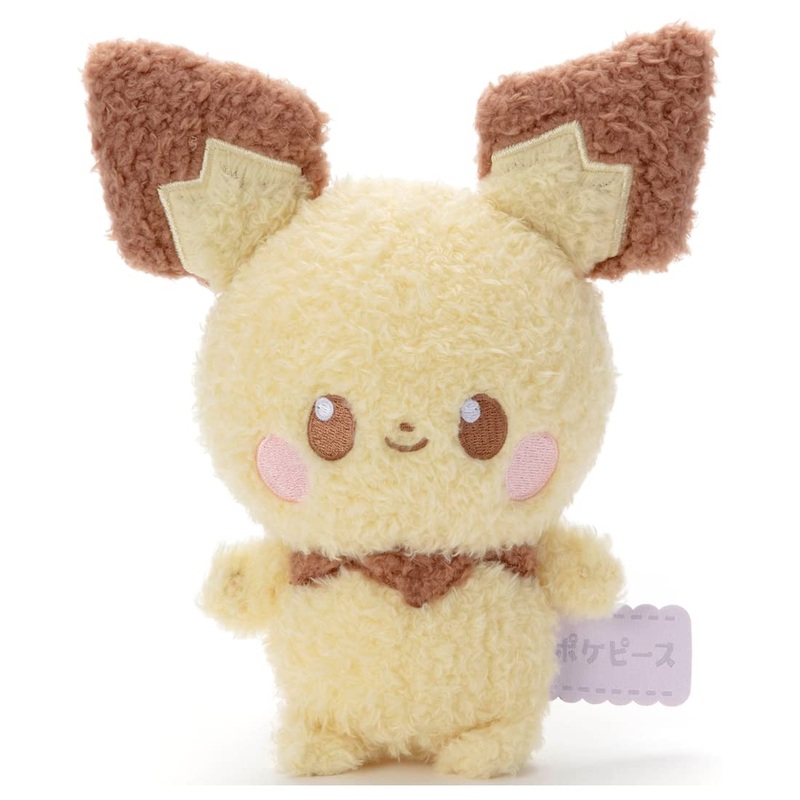 Pokemon Pokepiece Plush Toy Pichu Height Approx. 17Cm