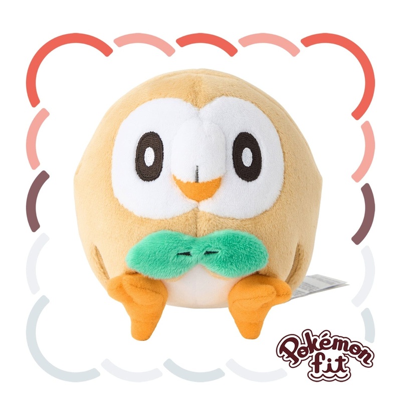 Rowlet Plush Pokmon fit