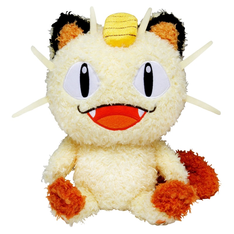Sekiguchi Fluffy Meowth Plush