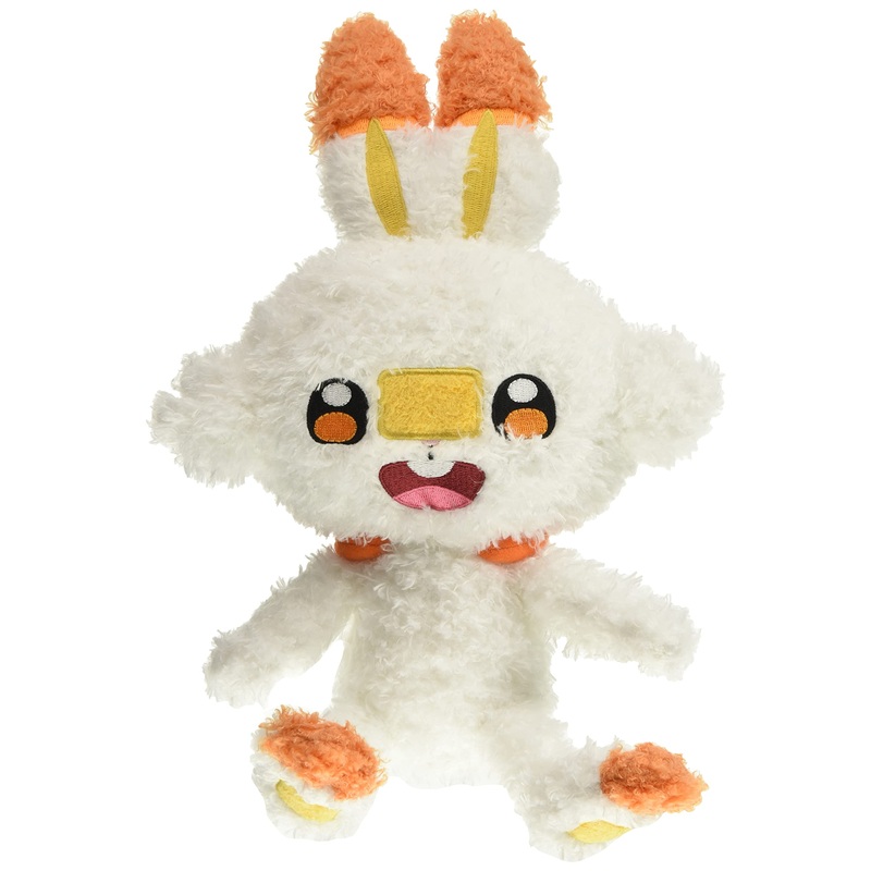 SEKIGUCHI Pokemon Fluffy Plush Doll Scorbunny