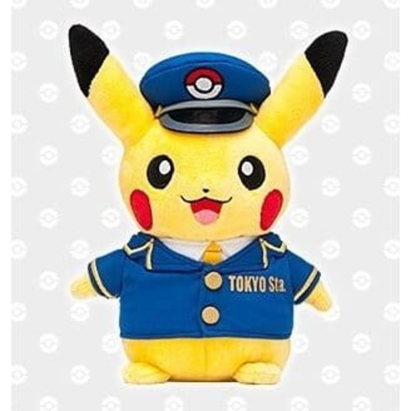 Station Chief Pikachu Plush (Uniform Ver.) Pokmon Center Tokyo