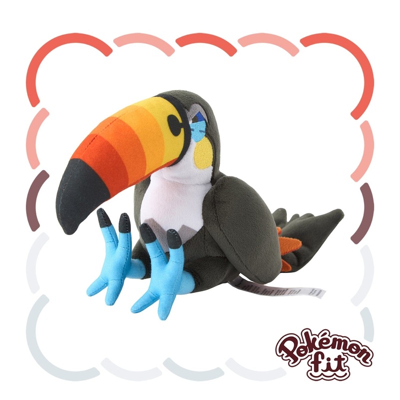 Toucannon Plush Pokmon fit