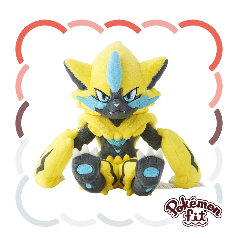 Zeraora Plush Pokmon fit