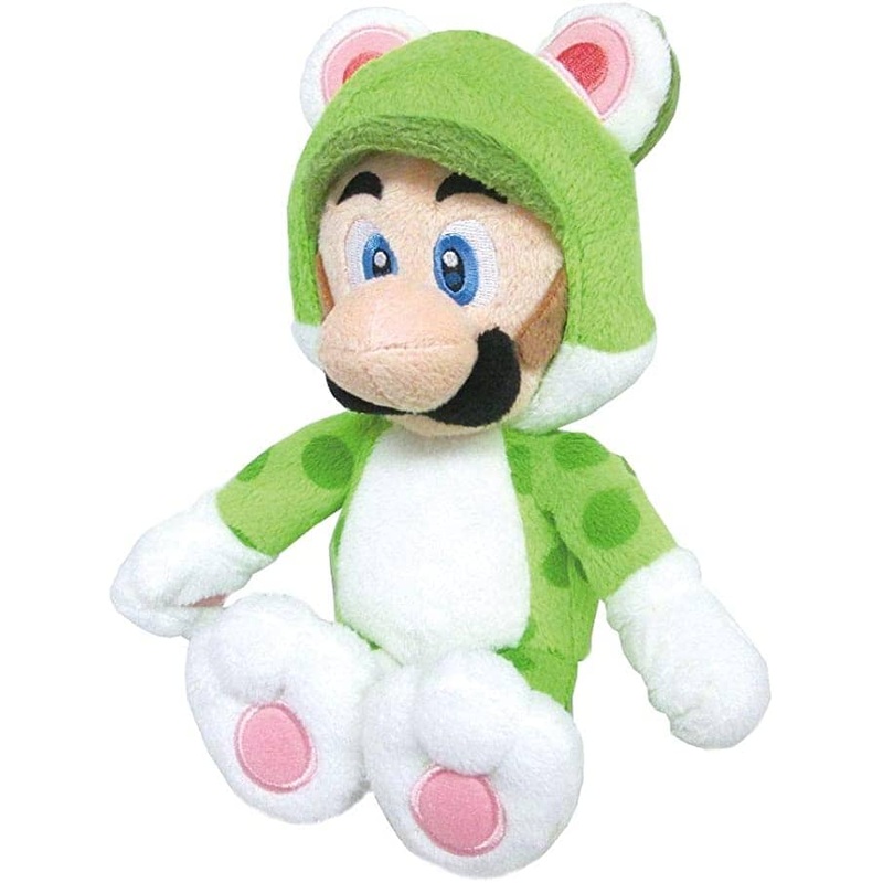 Cat (Neko) Luigi Plush (S) Super Mario 3D World