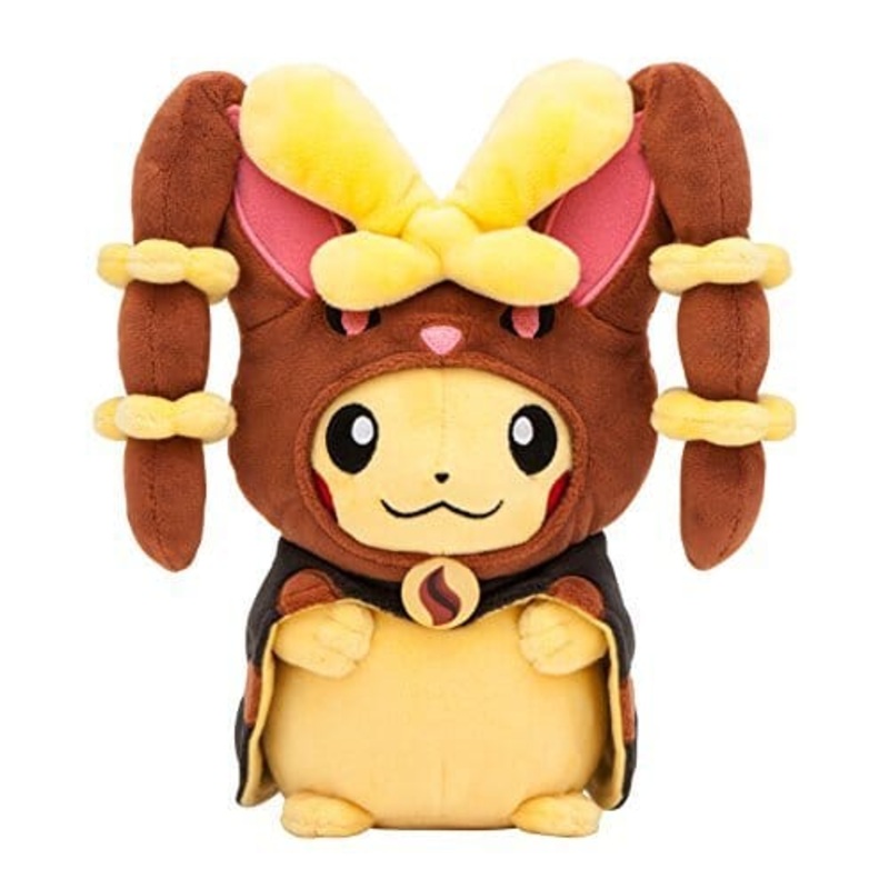 Pikachu Plush Wearing Mega Lopunny Poncho