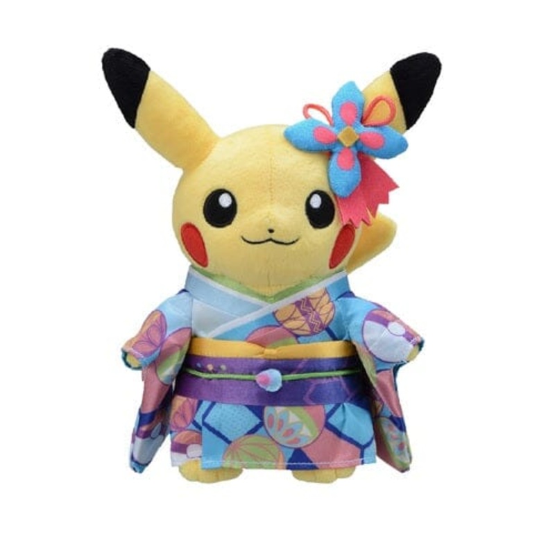 Pikachu Plush Kaga Kimono Pokmon Center Kanazawa