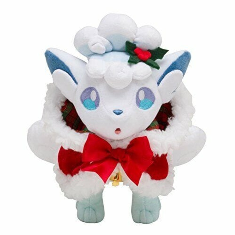 Vulpix Plush Alola Form Poncho  Christmas 2017