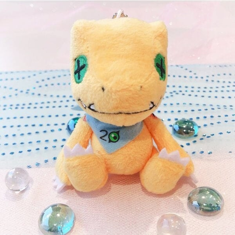 Agumon Stitches Mascot - Digimon Adventure