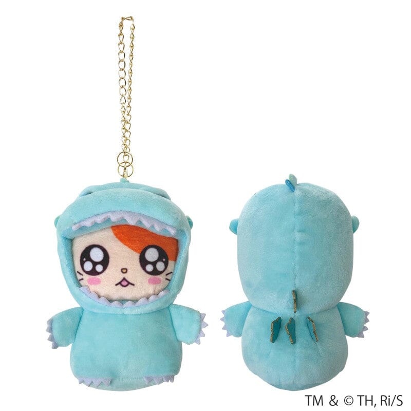 Godziham-kun (G) Mascot Plush Keychain - Godzilla x Hamtaro