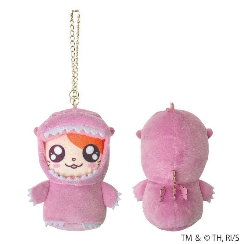 Godziham-kun (P) Mascot Plush Keychain - Godzilla x Hamtaro