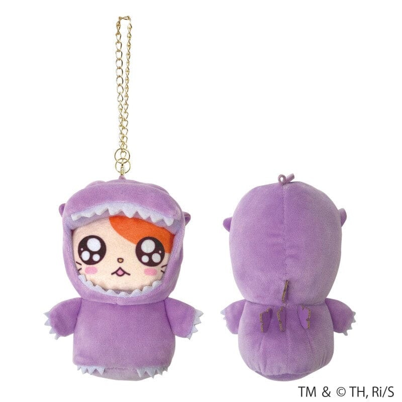 Godziham-kun (PU) Mascot Plush Keychain - Godzilla x Hamtaro