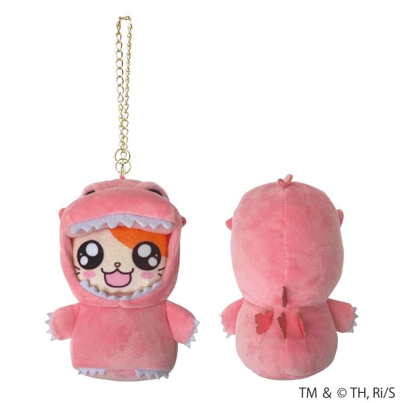 Godziham-kun (R) Mascot Plush Keychain - Godzilla x Hamtaro