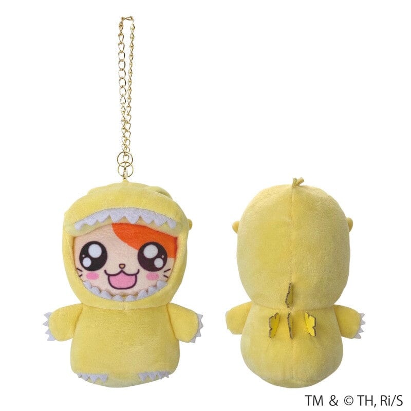 Godziham-kun (Y) Mascot Plush Keychain - Godzilla x Hamtaro