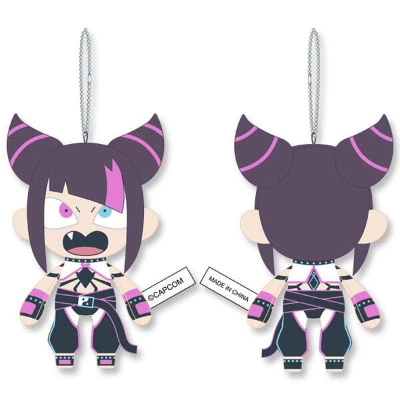 Juri-chan Mascot Plush Keychain - Street Fighter