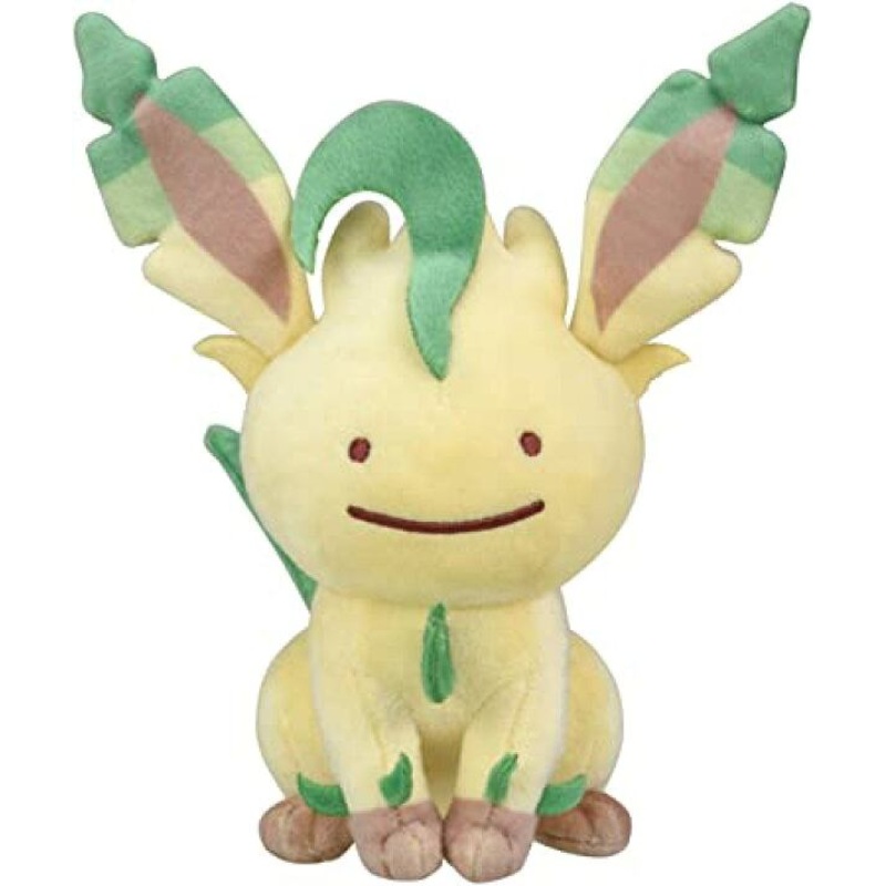 Leafeon Plush Transform! Ditto
