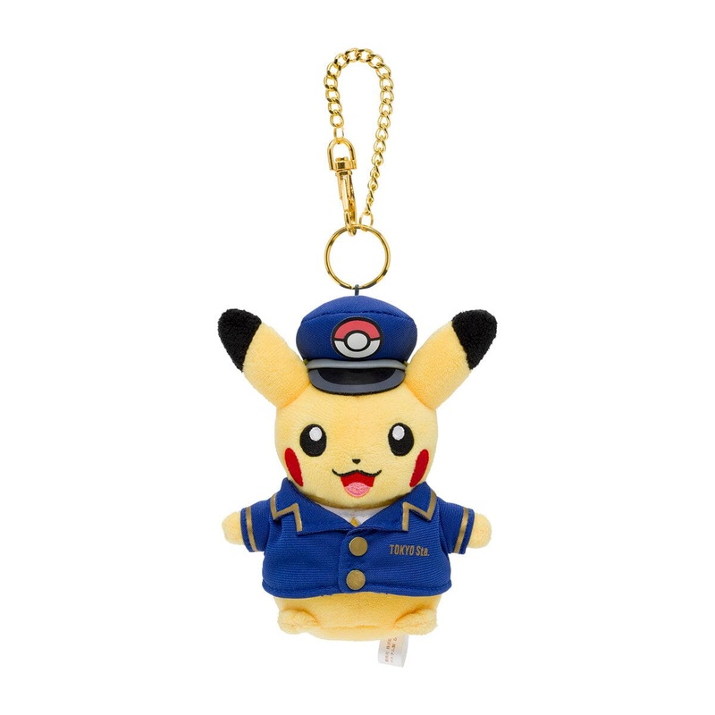 Station Chief Pikachu Mascot Plush (Uniform Ver.) Pokmon Center Tokyo