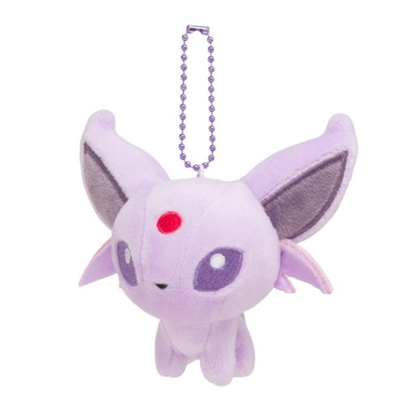 Espeon Motchiri (chubby) Mascot Plush Keychain Pokmon Dolls