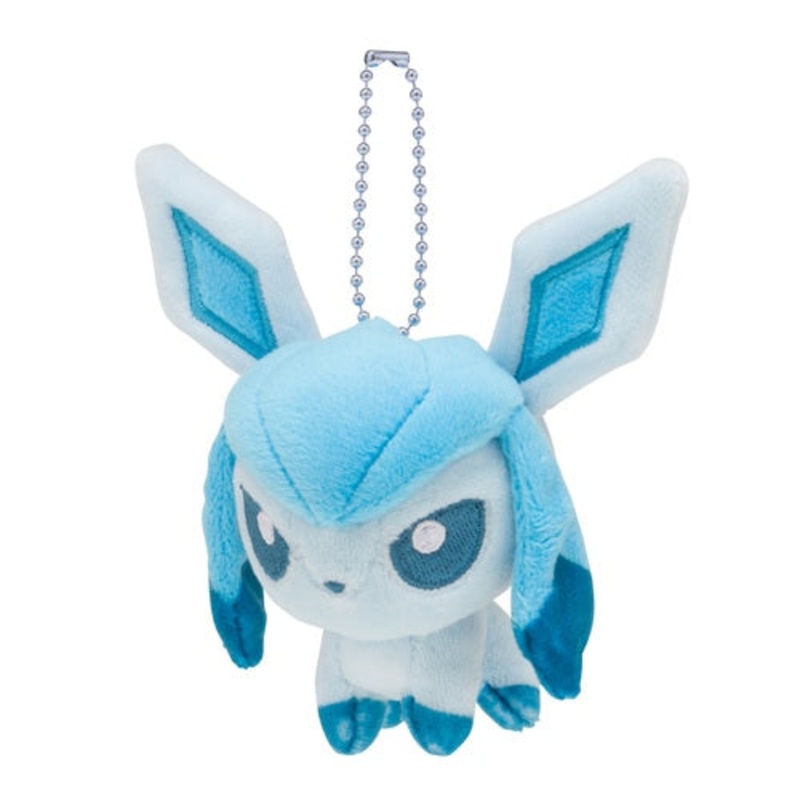 Glaceon Motchiri (chubby) Mascot Plush Keychain Pokmon Dolls
