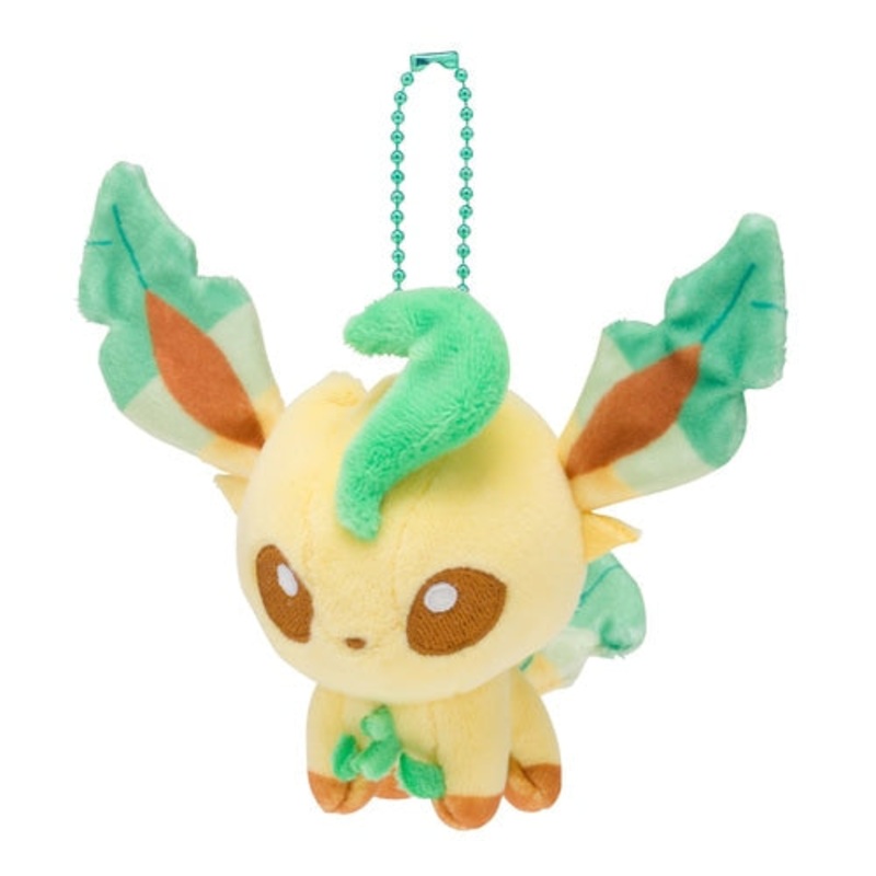 Leafeon Motchiri (chubby) Mascot Plush Keychain Pokmon Dolls