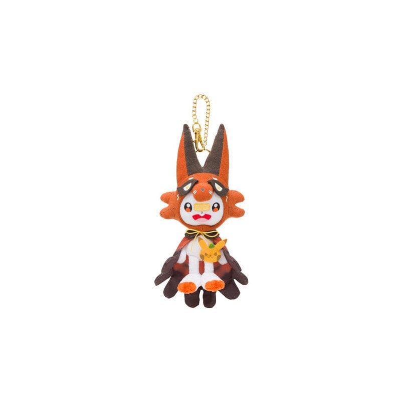 Scorbunny Mascot Plush Keychain Halloween Galar Garden