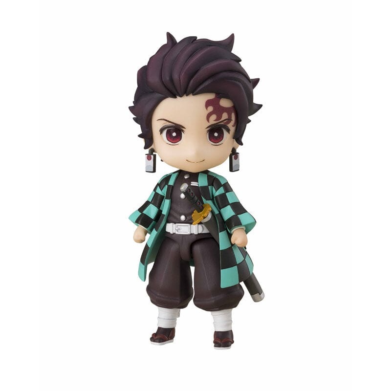 Tanjiro Kamado Figuarts mini Figure (Nichirin Sword with Kyojuro Rengoku Guard ver.) - Demon Slayer: Kimetsu no Yaiba