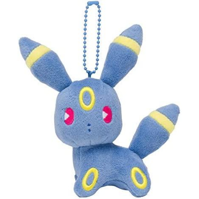 Umbreon Mascot Plush Keychain Mix Au Lait